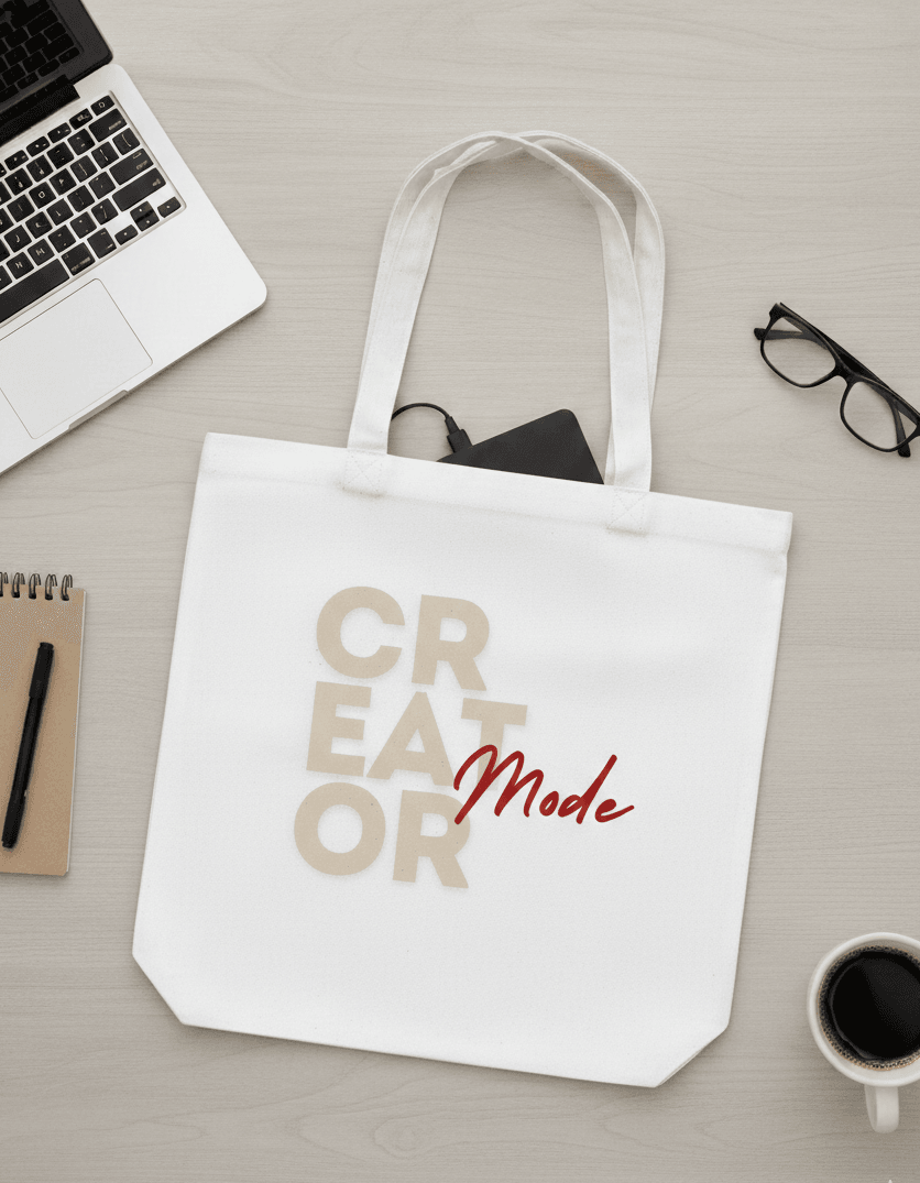 Creator Mode Medium Convention Tote Bag
